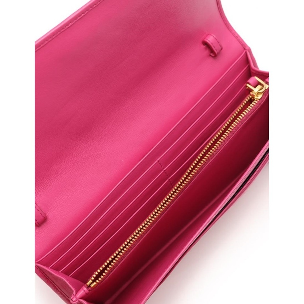Prada Chain Wallet Pink - image 4